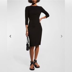 Theory Varetta Admiral Crepe Sheath Dress - Size 2